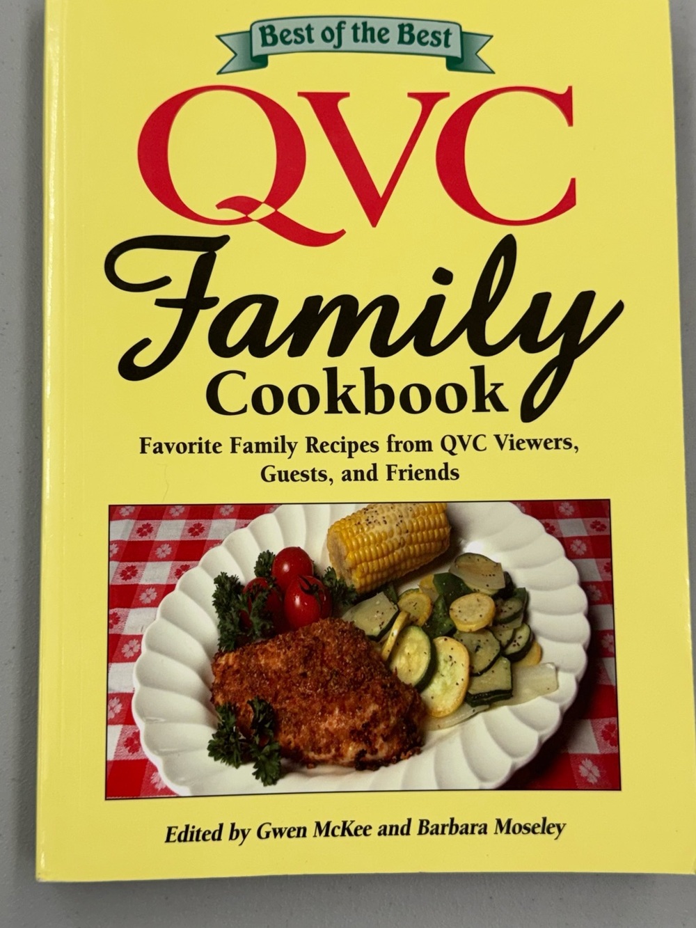 QVC Family Cookbook kitchen meals desserts Recipes planning breakfast dinner